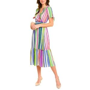 Multi-color Midi Dress, NWT 🌈